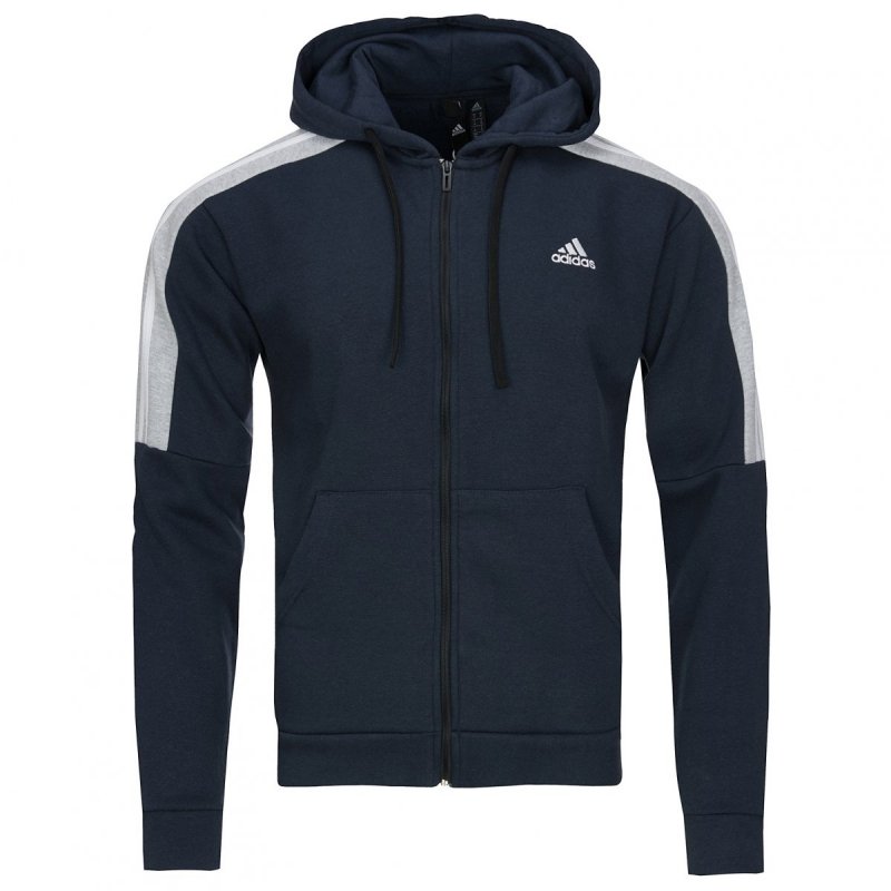 Adidas męski sportowy dres komplet granatowy 