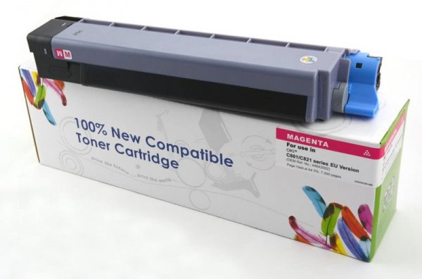 Toner Cartridge Web Magenta OKI C801/C821 zamiennik 44643002