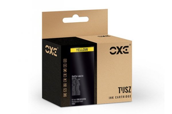 Tusz OXE Yellow Canon CLI-571Y XL z chipem zamiennik CLI571YXL