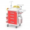 Wózek reanimacyjny REN-04/ABS z wyposażeniem - zestaw 1