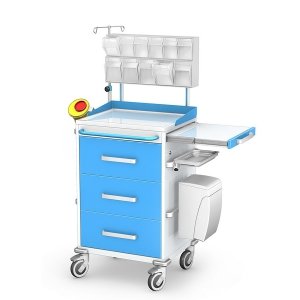 Wózek anestezjologiczny ANS-03/ST z wyposażeniem - zestaw 1