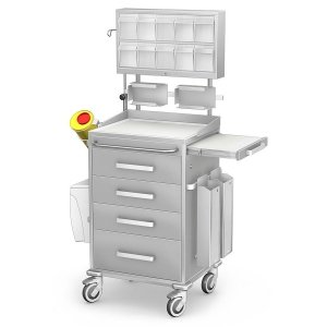 Wózek anestezjologiczny ANS-04/KO z wyposażeniem - zestaw 2