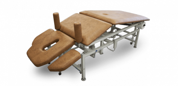 Stół do masażu i rehabilitacji 5-częściowy łamany z ręczną regulacją wysokości SM-2-Ł rp