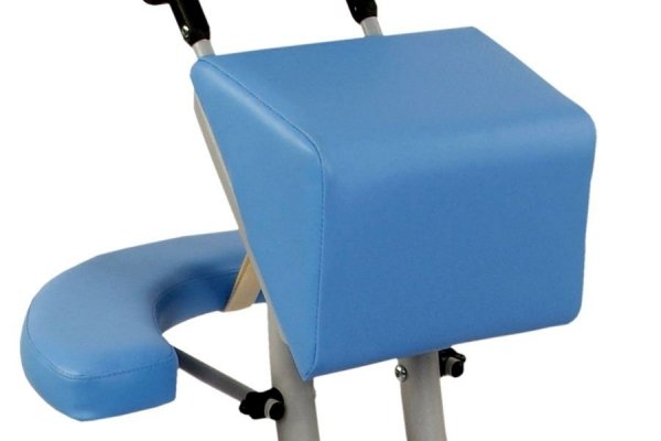 Krzesło do masażu Office-Reh aluminium - poduszka piersiowa