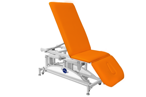 Stół rehabilitacyjny 3-częściowy elektryczny z regulacją podnóżka SR-1E rp