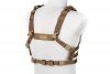 Kamizelka taktyczna Chest Rig typu Low Profile - Coyote Brown