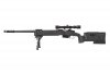 Specna Arms - Replika SA-S03 z lunetą i dwójnogiem - czarna