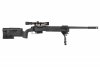 Specna Arms - Replika SA-S03 z lunetą i dwójnogiem - czarna