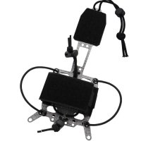 Pokrowiec na baterię NVG na hełm - Czarny 