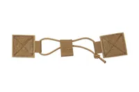 Mocowanie radia do kamizelek taktycznych D3CRM - Coyote Brown 