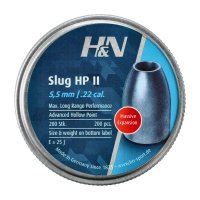 Śrut diabolo H&N Slug HP II 1,62g 5,53/200szt (96355302511.218) 