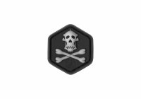 Naszywka Gorilla Hunter Skull Cat Eye Rubber Patch 