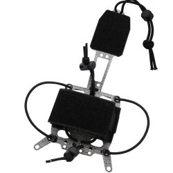 Pokrowiec na baterię NVG na hełm - Czarny