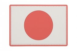 Naszywka 3D - Japan Flag