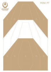 Tarcza Strzelecka IPSC PT Mini 50szt.