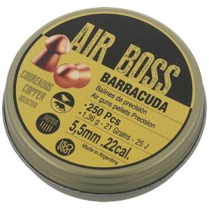 Śrut Apolo Air Boss Barracuda Copper 1,36g 5,52/250szt (30001-2)