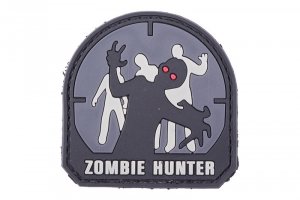 Naszywka 3D – Zombie Hunter - czarna