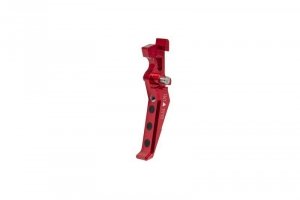 Maxx Model - Język spustowy CNC Aluminum Advanced Trigger (Style E) - czerwony