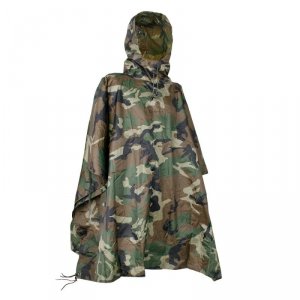 Ponczo US - RipStop - Woodland (10630020)