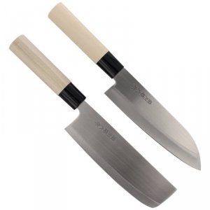 Herbertz - Zestaw noży japońskich Santoku i Nakiri (392500)