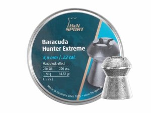 H&N - Śrut diabolo Baracuda Hunter Extreme 5,5mm 200szt.