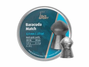 H&N - Śrut Diabolo Baracuda Match 5,52mm 200szt.
