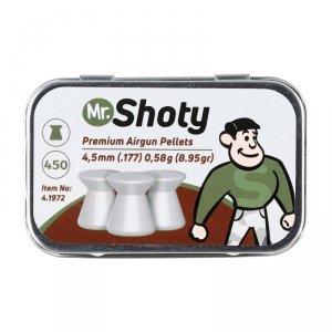 Mr. Shoty - Śrut diabolo 0,58g 4,5/450szt. (4.1972)