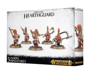 Warhammer AoS -  Fyreslayers Hearthguard Berzerkers