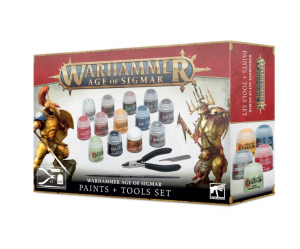 Warhammer AoS - Paint + Tools Set