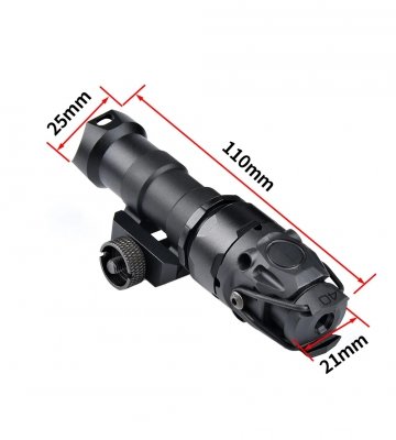 Latarka KIJI K1-10 Flashlight White z włącznikiem - FDE