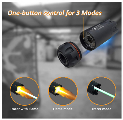 AceTech - Tłumik Blaster Tracer Unit - TAN