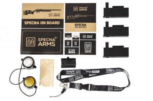 Specna Arms - Replika SA-S02 z lunetą i dwójnogiem - olive
