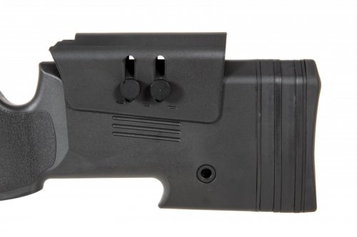 Specna Arms - Replika SA-S03 z lunetą i dwójnogiem - czarna