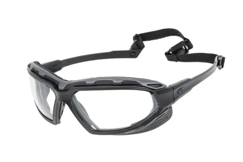 Okulary Pyramex Highlander Clear Plus Szare