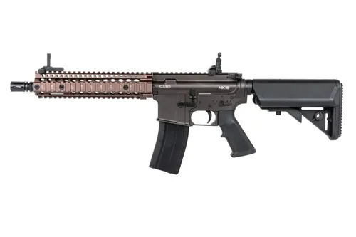 Replika GBBR MC6593MTT Daniel Defense MK18 - Flat Dark Earth