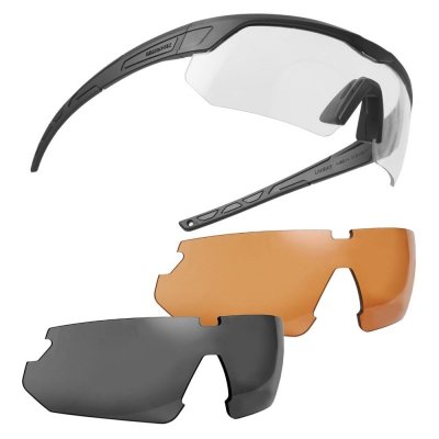 Okulary LanRay Shooting Pro - Czarny (AG-LSP-PM-0100G)