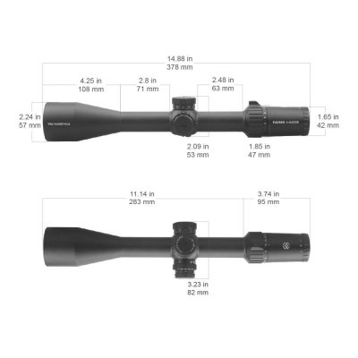 Vector Optics - Luneta celownicza Forester JR. 3-9x40 Riflescope - Czarna (SCOM-35)