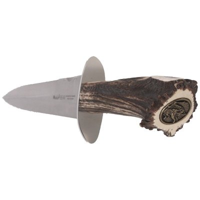 Nóż Muela Bear-24S Remate Crown Stag, Satin X50CrMoV15