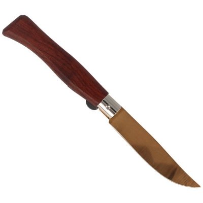 MAM - Nóż składany Bronze Titanium Nut-Brown Beech Wood 83mm (2084)