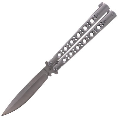 Nóż składany Martinez Albainox Balisong Steel Satin Finish (02109)