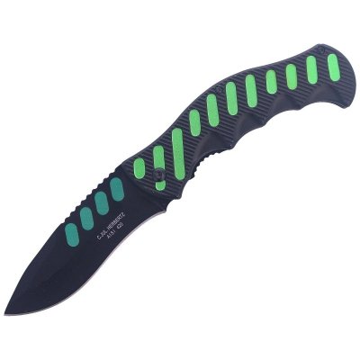 Herbertz - Nóż Hit Black-Green (565912)