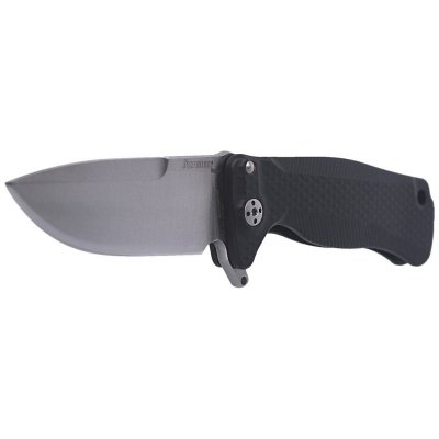 Nóż LionSteel SR22A Aluminum Black / Satin Blade (SR22A BS)