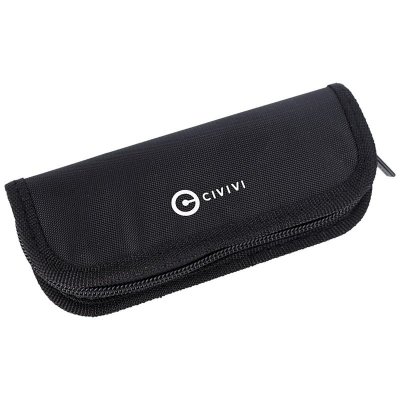 Nóż składany Civivi Mini Praxis Black G10, Satin D2 (C18026C-2)