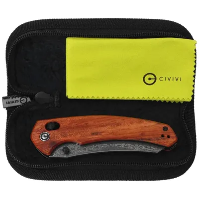 Nóż Civivi Sixgill Guibourtia Wood Damascus by Gavko Knives (C24050-DS1)