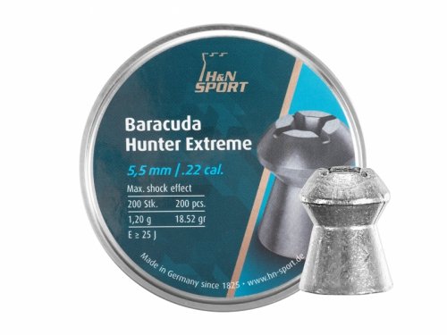 H&amp;N - Śrut diabolo Baracuda Hunter Extreme 5,5mm 200szt.