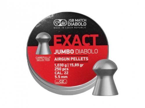 JSB - Śrut diabolo Exact Jumbo 5,52mm 250szt.