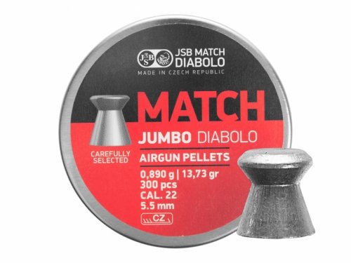 JSB - Śrut diabolo Jumbo Match 5,5mm 300szt.