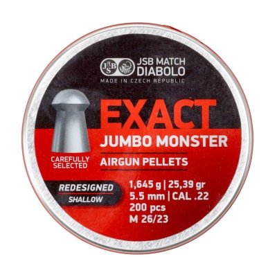 Śrut Exact Jumbo Monster Redesigned Shallow 1,645g 5,5/200szt. (546189-200)