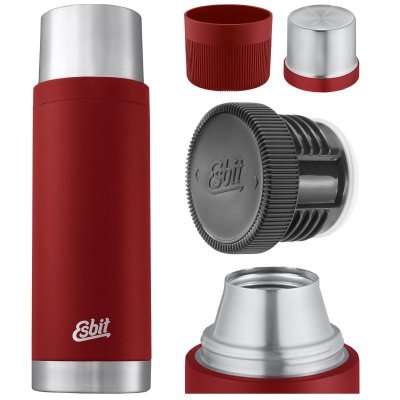 Termos Esbit Sculptor Vacuum Flask 1l - burgund
