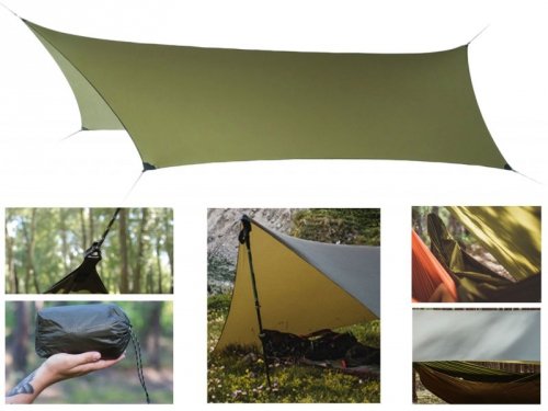 Tarp Lesovik HEKSA - mayfly green